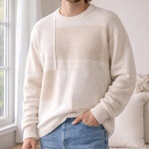 American Rag Textured Patchwork Sweater | Size XXL